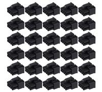 ZHAPEG 30 unidades 8 pines macho 6+2P tipo carril manga para PC PC PC tarjeta gráfica GPU
