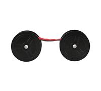 ZHAPEG 5 piezas GR24 máquina de escribir cinta Twin Spool para impresora GR24 GR41 GR42 GR51 estrella 1231P EP102 tinta no se decolora