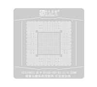 ZHAPEG GTX1080Ti BGA Reballing Stencil GP102-350-K1-A1 Chip gráfico GPU Estación de plantación de soldadura