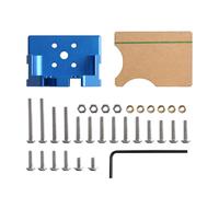 ZHAPEG Soporte para impresora 3D Hotend Soporte Todo Metal Aluminio Anodizado Refrigeración Mejorada Azul