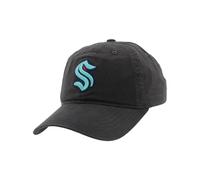 ZHATS NHL - Gorra ajustable unisex para adultos, con licencia oficial de la NHL, color carbón