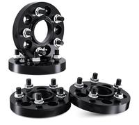 ZHAUPMCB Adaptadores Espaciadores Rueda Ajuste para Chevrolet C8 2020-2024 2/4 Uds 5x120 CB 66,9mm M14x1.5 T6-7075 Adaptador Espaciador de Rueda de aleación(4Pcs Spacer 20mm-BK)