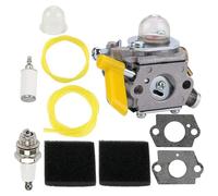 ZHAUPMCB Carburador Compatible con Ryobi EX 26, Ryobi Ry26000 Ry28000 30Cc, 26Cc, Recortadora, vaporizador de carbohidratos. Filtro de Gasolina
