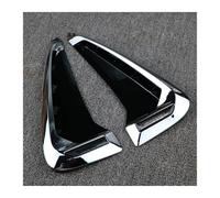 ZHAUPMCB Coche Fender Side Cover Ajuste para BMW Xdrive X5 F15 X5M F85 Shark Gills Pegatinas 3D decoración de ventilación de Guardabarros Lateral(Chrome b)