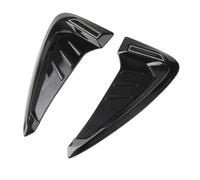 ZHAUPMCB Coche Fender Side Cover Ajuste para Kia Rio 3 4 Sportage 4 QL 2016-2021 Cubierta Flujo Aire ventilación Lateral Puerta Coche embellecedor Adhesivo ventilación ala de Aire(Glossy Black)