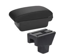 ZHAUPMCB Compatible con Suzuki SX4, reposabrazos, Piezas Interiores, Caja de reposabrazos para Coche, Piezas de modernización, Caja de Almacenamiento(C2 Black Line NO USB)