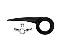 ZHAUPMCB Cubierta de Cadena Funda Protectora Universal para Cadena de Bicicleta, Ideal para Ciclismo. Sprocket Guard Protector(Black)