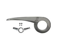 ZHAUPMCB Cubierta de Cadena Funda Protectora Universal para Cadena de Bicicleta, Ideal para Ciclismo. Sprocket Guard Protector(Argent)