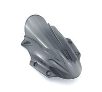 ZHAUPMCB Deflector Cupula Moto Ajuste para Suzuki GSX250R GSX 250R GSXR 250 R 2017 2018 Parabrisas Negro Motocicleta de Doble Burbuja Parabrisas(10)