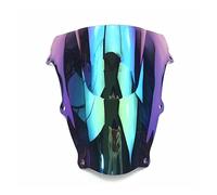 ZHAUPMCB Deflector Cupula Moto Ajuste para Suzuki SV650 SV650S SV 650 S 2003-2012 SV1000 SV1000S SV 1000 S 2003-2008 Parabrisas de Doble Burbuja Parabrisas(7)