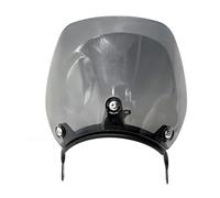 ZHAUPMCB Deflector Cupula Moto Parabrisas de Motocicleta, Deflector de Viento Resistente al Viento, Compatible con RE Guerrilla 450 Guerrilla 450 2024-2025 Parabrisas(Dark Grey)