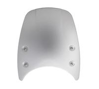 ZHAUPMCB Deflector Cupula Moto Parabrisas Delantero de Motocicleta, carenado de Faro, Deflector de Viento, Compatible con Trident 660 (2021-2022) Parabrisas(Silver)