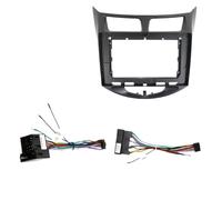 ZHAUPMCB Fascia Marco Marco de Radio para Coche Hyundai 2011-2016, Marco de instalación, Panel de salpicadero, Cable Multimedia Marco Radio(Frame A and Cable)