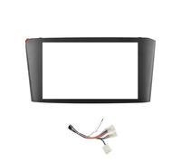 ZHAUPMCB Fascia Marco Radio de Coche 2 DIN de 7 Pulgadas con Marco Negro para Toyota Avensis 2002-2008, CD, DVD, Panel Interior de Audio para salpicadero. Marco Radio(B-Frame-Cable-canbus)