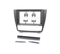 ZHAUPMCB Montaje autoradio Kit de Panel de salpicadero Android Compatible con BMW Serie 1 E81 E82 E87 E88 con decodificador Canbus y Marco de Radio de Coche de 9 Pulgadas. Marco Radio Coche(AT AC)
