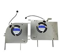 ZHAWULEEFB Reemplazo nuevo CPU+GPU ventilador de refrigeración para ASUS ProArt StudioBook PRO 17 H700 W700 W700G2T W700G3T DFS5M325063B11 FL3P DFS200105B70T FL3N DC5V 0.5A