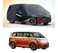 ZhBFJtBD Exterior Funda Coche para VW Volkswagen ID Buzz 2021 2022 2023 2024 2025 Coche Impermeable Lluvia Protección UV Cubierta de Antipolvo y Rasguño Protectora para Coche