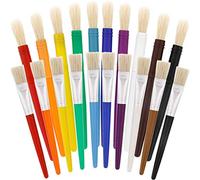 Zhchao 20 unids/Set Dibujo Pintura Nylon Cepillos Aceite Acuarela Arte Pinturas Artista Dibujo Herramientas Accesorios