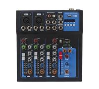 ZHCHAO 4 canales de mezcla de sonido consola profesional mini Consola de mezclador de audio con