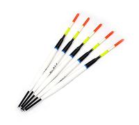 ZHCHAO - 5 flotadores de pesca de corcho para pesca de carpa, boya vertical para pesca de carpa, accesorios de pesca al aire libre (tamaño: 2 g)