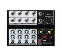ZHCHAO 8 canal multifuncional Mezclador de audio mezclador de sonido portátil profesional uso de micrófono de uso profesional mezclador de sonido
