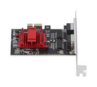 ZHCHAO Accesorios de Controlador de Adaptador de computadora de la Tarjeta Gigabit Ethernet del Servidor de Puerto TXA094 PCI-E 82576 T2 Tarjeta