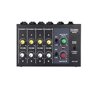 ZHCHAO AM-228 -compacto Bajo ruido 8 canales METAL MONO STEREO AUDIO SONIDO MEZCLADOR