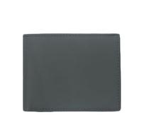 ZHCHAO Billetera con Clip de Piel de Vaca for Hombre, Billetera Corta antirrobo con Clip, Bolso for Tarjetas, patrón de Fibra de Carbono