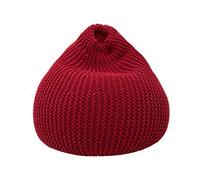 ZHCHAO Bolsa de Frijoles Perezosa Hecha a Mano Sofá Silla para niños Sala de Estar Sofá Individual Tatami Muebles para el hogar(Rosso)