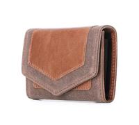 ZHCHAO Bolsa de recolección Lona de Cera de Aceite Cuero de Vaca Tarjeta de crédito de Gran Capacidad Cartera Cero Multifuncional for Hombres(Orange)