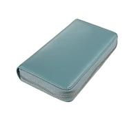 ZHCHAO Bolso Largo for Tarjetas de órgano, Bolso for Pasaporte, Bolso a Prueba de Tarjetas de crédito, Cartera Elegante Multifuncional, Porta Pasaporte