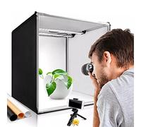 ZHCHAO Caja de luz Plegable Softbox portátil de 40 cm con Fondo de 3 Colores para fotografía fotográfica Tienda de fotografía de Escritorio