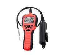 ZHCHAO Cámara de endoscopio de rotación Cámara de serpiente de inspección industrial de 6 mm con pantalla LCD de 2,7 pulgadas Boroscopio articulado de 180 grados