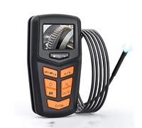 ZHCHAO Cámara de serpiente de 5,5mm 1080P, endoscopio industrial, cámara de inspección de boroscopio automotriz de mano, cable semirrígido oculto