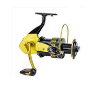 ZHCHAO - Carrete de pesca grande, carrete de pesca de 10 ejes, copa de alambre de metal, rueda giratoria, rueda de pescado, rueda de caña de mar, pesca en el mar