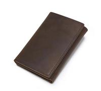 ZHCHAO Cartera de 3 Pliegues for Hombre con múltiples Tarjetas de crédito y identificación, Cartera for Hombre, súper Fina