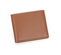 ZHCHAO Cartera for Hombre con Clip Corto for Dinero Multicolor for Hombre Portatarjetas de crédito Vintage(Brown)