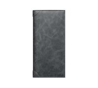 ZHCHAO Cartera Larga for Hombre con múltiples Tarjetas diseñada for un fácil Acceso(Gray)