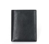 ZHCHAO Cartera Multiusos Vertical con múltiples Tarjetas, Monedero, Clip for Billetes, Tarjetero(Svart)