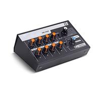 ZHCHAO DM-208E Mini Mezclador De Audio Portátil STEREO STEREO 4 & MONO 8 Canales Micrófono DJ Controlador