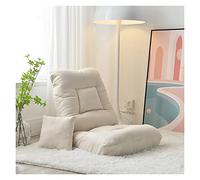 ZHCHAO El sofá Plegable Puede acomodar sillas de balcón Tatami con Piso de Respaldo(Blue,White)