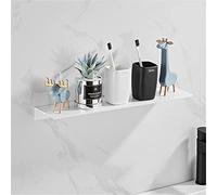 ZHCHAO - Estante de baño para cocina, estante de pared, soporte de ducha, toallero, ganchos para batas, accesorios de baño (D, 1 unidad de 3,3 x 40 x 12 cm)