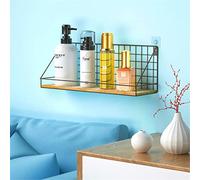 ZHCHAO - Estante de baño para inodoro, cosméticos, artículos de tocador, almacenamiento de pared, dormitorio, estante de almacenamiento decorativo, accesorios de baño (D,45 x 11,5 x 15 cm)