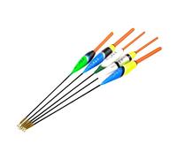 ZHCHAO - Flotadores de pesca, 5 unidades, tamaño mixto, flotadores de pesca de abeto, flotadores verticales, aparejos de pesca de carpas (tamaño: estilo 2)