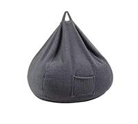 ZHCHAO Funda for Silla Perezosa Solo sin Relleno, Silla de puf for Asiento de puf Grande for Adultos(80x90cm)