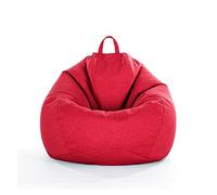 ZHCHAO Funda for sofá de un Solo Asiento, Tumbona con Respaldo Alto, Bolsa de Frijoles, Organizador de Juguetes de Peluche sin Relleno(85 * 105cm)