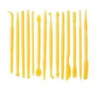 ZHCHAO Herramientas for arcilla, juego de 14 piezas de cuchillos for arcilla plástica, los niños crean arcilla polimérica, Herramientas de alfarería de doble cabeza