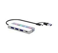 ZHCHAO HUB Hub USB2.03.03.1 Conexión Externa de a Cuatro Puertos for Base de expansión multipuerto móvil/portátil