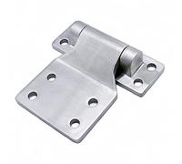 ZHCHAO - Juego de 2 bisagras de acero inoxidable fundido con precisión, bisagras industriales, bisagras para equipos y maquinaria