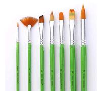 ZHCHAO - Juego de 7 pinceles multifunción de nailon para el cabello, gouache y acuarela, suministros de arte